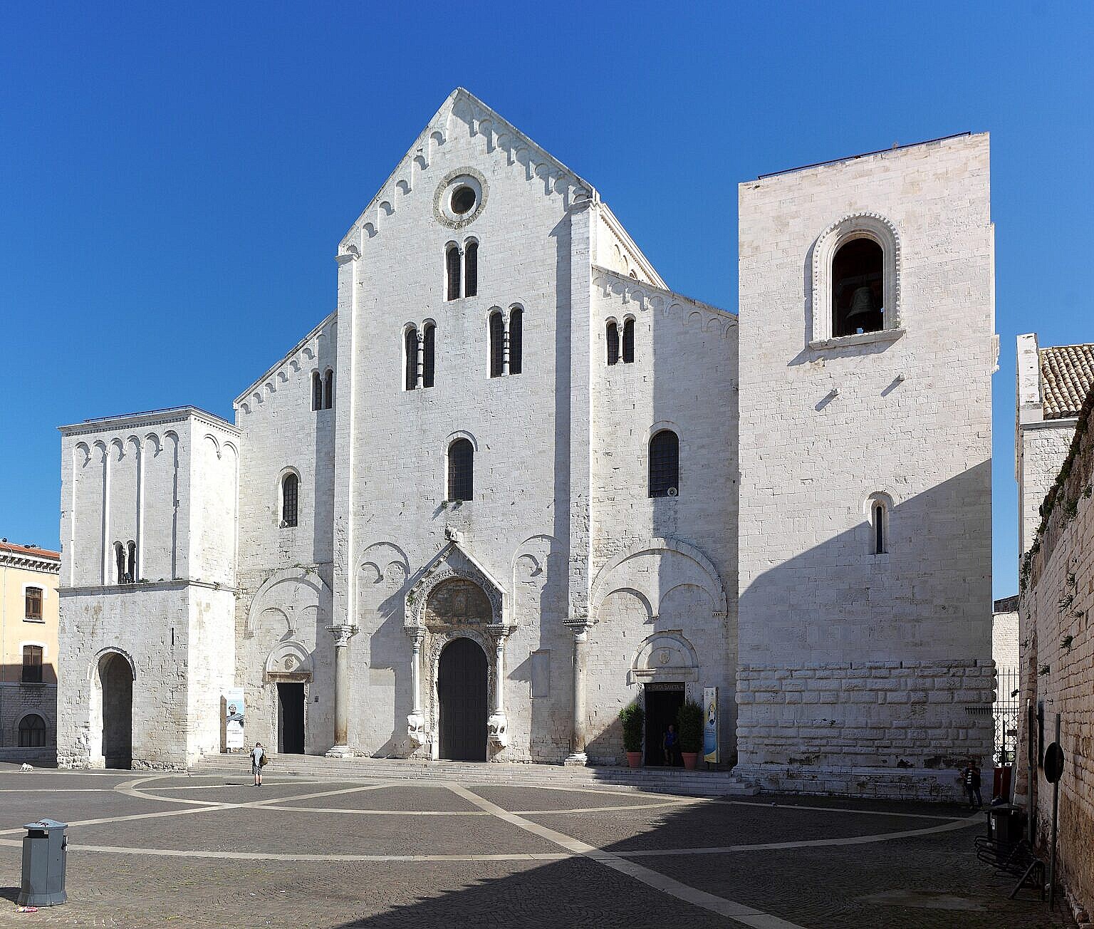The Church of San Nicola in Bari, Italy.